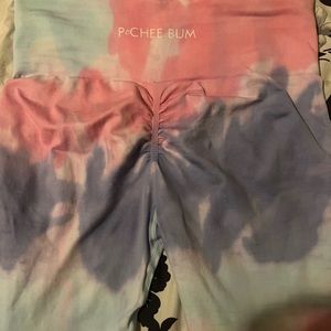 Pchee bum tie-dye leggings